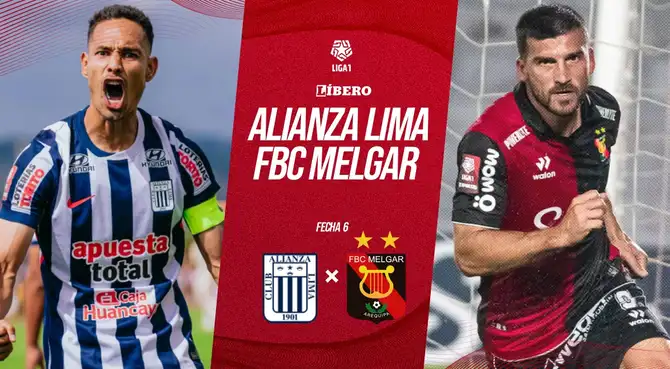 Alianza Lima vs Melgar EN VIVO por Liga 1: pronósticos, alineaciones, hora y dónde ver