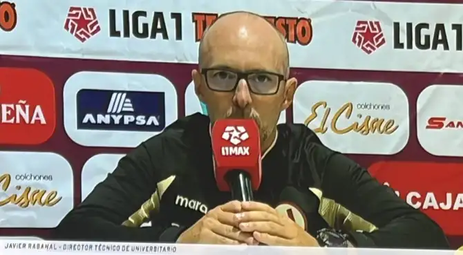 Rabanal sobre la derrota ante Los  Chankas: "El resultado me parece un poco exagerado"