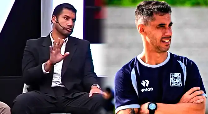 Erick Delgado arremete contra el técnico de Alianza Atlético. Erick Delgado arremete contra el técnico de Alianza Atlético.