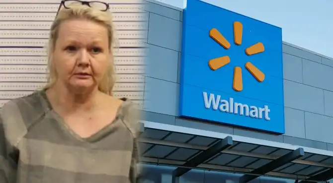 Sospechosa fue acusada de robo y de alterar códigos en Walmart. Sospechosa fue acusada de robo y de alterar códigos en Walmart.