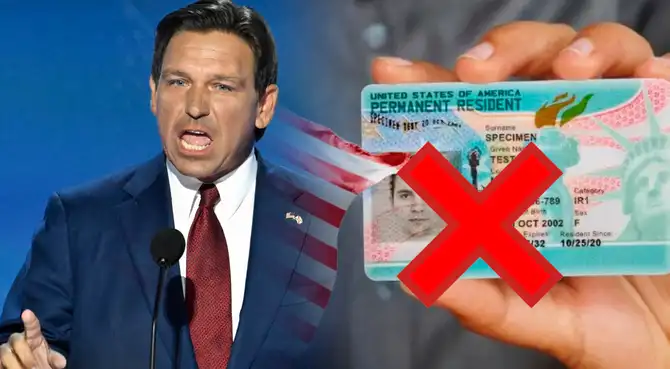 DeSantis niega vía a la ciudadanía para indocumentados y reafirma política de tolerancia cero en Florida.