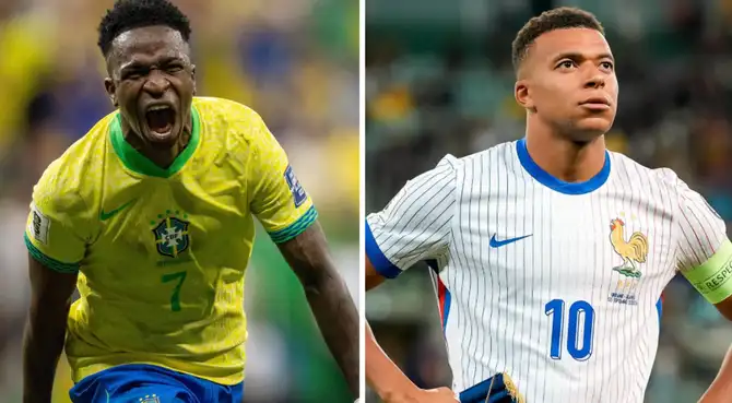 Programación del partido de Brasil vs Francia. Foto: composición Líbero/Instagram