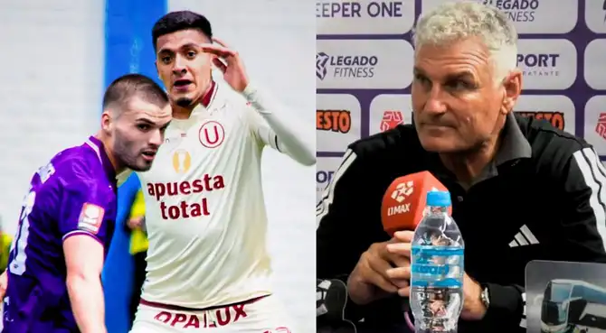 Antonio Mur, asistente técnico de Comerciantes Unidos, dio fuerte calificativo a Universitario tras empate en la Liga 1