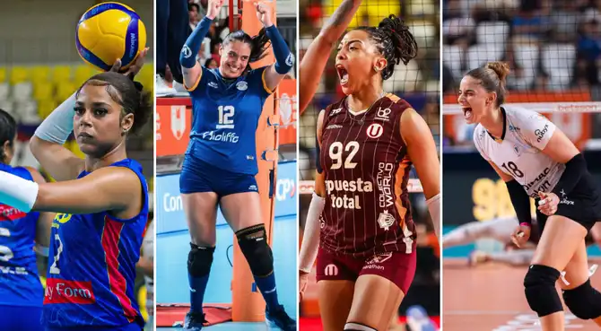Programación de la Liga Peruana de Vóley. Foto: composición Líbero/Instagram