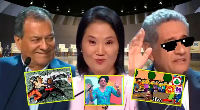 Mira los mejores memes que dejó el tercer debate presidencial con Keiko, Nieto y Mesías.