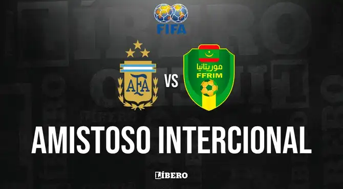 Argentina y Mauritania juegan este viernes en La Bombonera por un partido amistoso internacional.