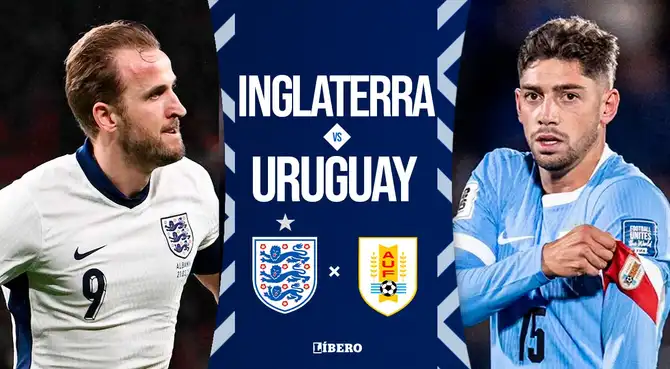 Uruguay vs. Inglaterra EN VIVO: pronóstico, hora y dónde ver el partido amistoso