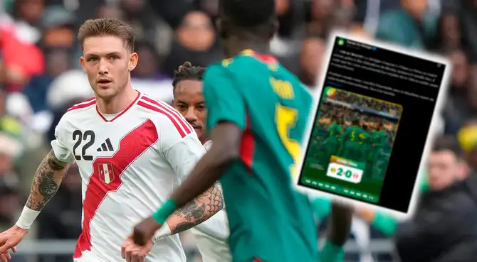 Senegal dio rotundo comentario tras vencer por 2-0 a la selección peruana