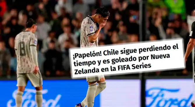 La selección chilena cayó goleado ante Nueva Zelanda. La selección chilena cayó goleado ante Nueva Zelanda.