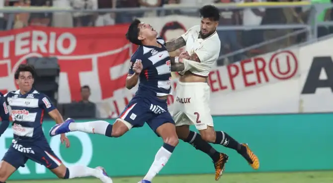 Universitario recortó distancias con Alianza Lima tras ganar el clásico