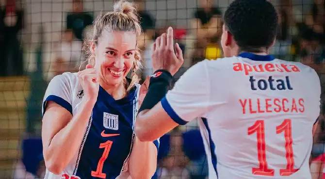 Alianza Lima derrotó 3-0 a Géminis por la semifinal de vuelta de la Liga Peruana de Vóley 2025-2026.