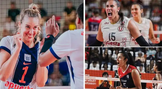 Alianza Lima jugará la gran final de la Liga Peruana de Vóley.