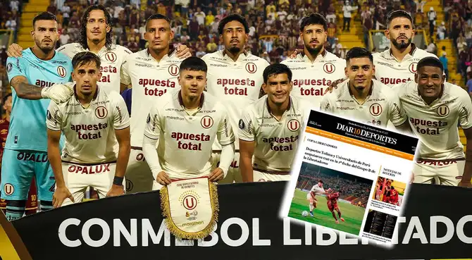 Prensa colombiana quedó impresionada con futbolista de la 'U' tras partido con Tolima