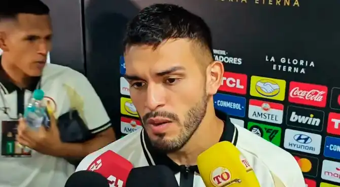 Miguel Vargas habló tras empate de Universitario ante Deportes Tolima.