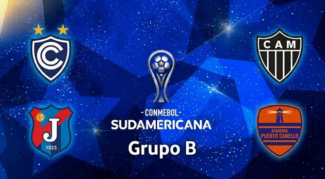 Tabla de posiciones del Grupo B de Copa Sudamericana 2026 con Cienciano