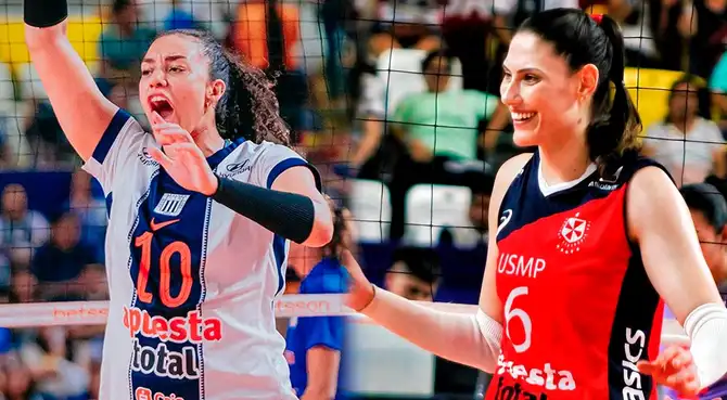 Alianza Lima y San Martín juegan la final de la Liga Peruana de Vóley.