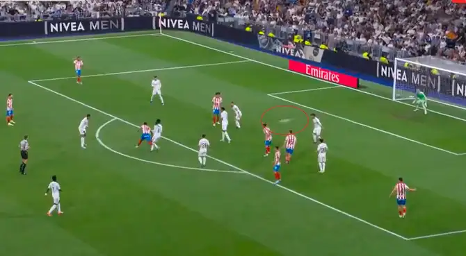 Lemar puse el 1-1 para el Girona frente al Real Madrid. Foto: ESPN