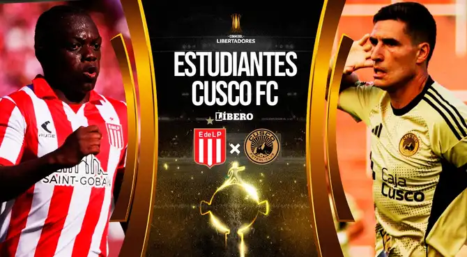 Estudiantes y Cusco FC se enfrentan por el Grupo A de la Copa Libertadores