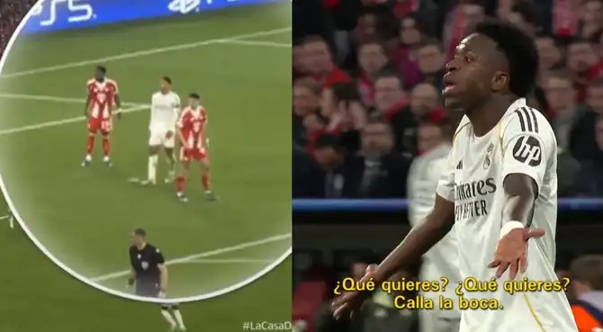 Vinicius le increpó fuerte a Jude Bellingham en pleno encuentro del Madrid ante Bayern Múnich.