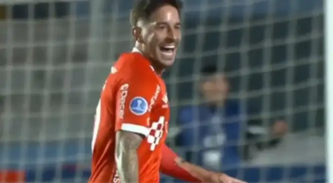 Alejandro Hohberg anotó el 2-0 de Cienciano sobre Puerto Cabello por Copa Sudamericana 2026