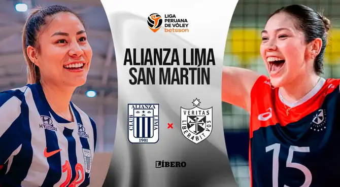 Alianza Lima y la Universidad San Martín se enfrentarán por la final de ida.