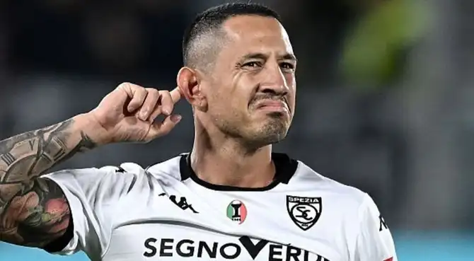 Lapadula anotó gol con Spezia tras 6 meses de sequía ante Südtirol por la Serie B