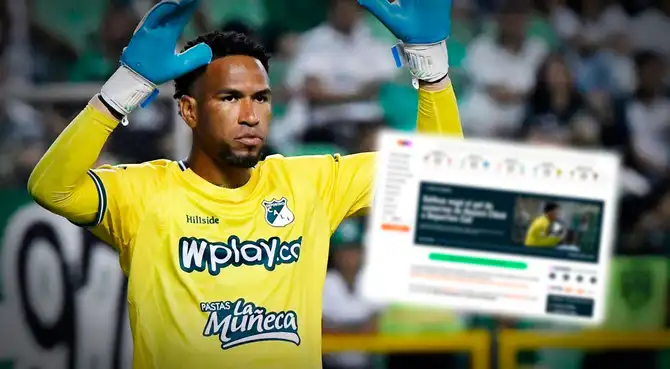 Prensa colombiana llenó de elogios a Pedro Gallese pese a derrota de Deportivo Cali