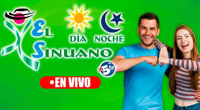 Sigue EN VIVO el último sorteo de la Lotería del Sinuano Día y Noche de hoy, martes 21 de abril.