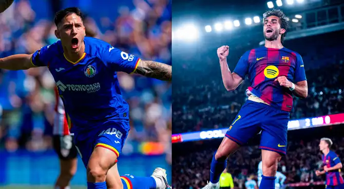 Barcelona y Getafe se enfrentan este sábado por la fecha 32 de LaLiga EA Sports 2025-2026.