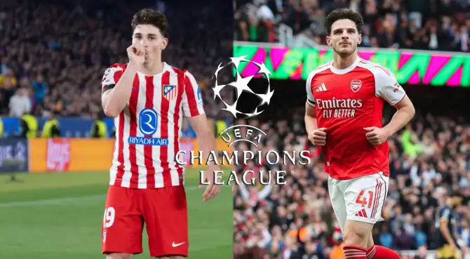 Principales cuotas para el Arsenal vs Atlético de Madrid. Foto: composición Líbero/IG