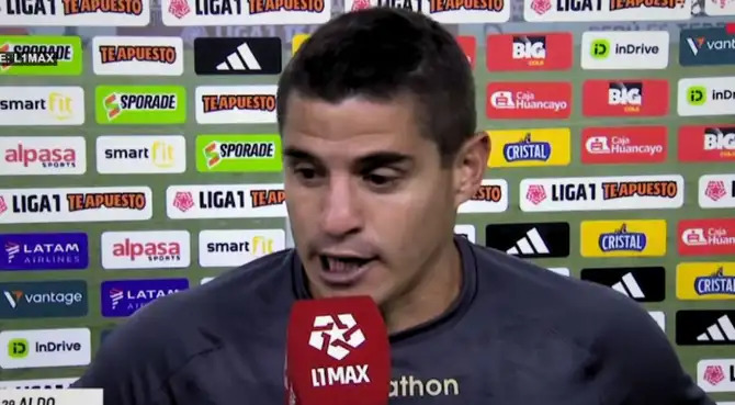 Corzo reveló cómo está la interna de Universitario tras perder ante Alianza Atlético