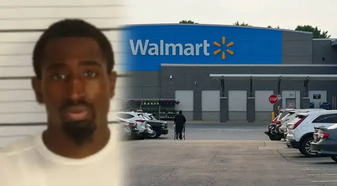 Un hombre fue acusado de agredir a una persona, robarle el celular y venderlo en un Walmart.