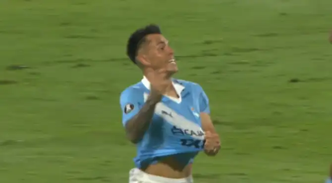 Santiago González abrió el marcador con un espectacular gol en Matute.