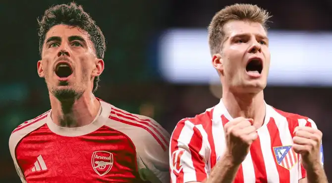 Arsenal vs. Atlético de Madrid por semifinal de Champions League.