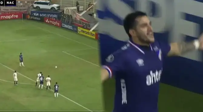 Maximiliano Gómez puso el 1-0 de Nacional.
