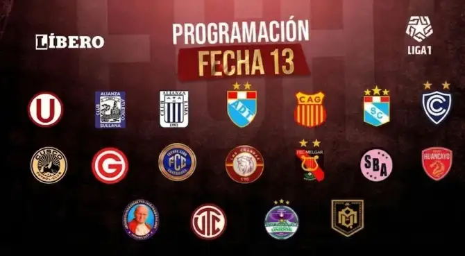 Programación Liga 1: horarios y canales para ver partido por fecha 13 del Apertura