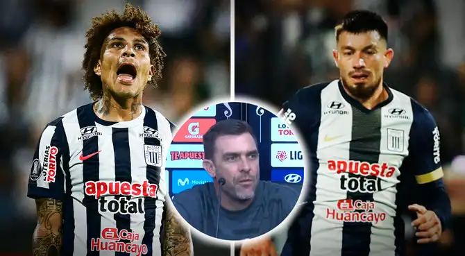 ¿Bajas en Cristal? Pablo Guede confirma lesiones de Paolo Guerrero y Alan Cantero
