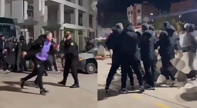 Técnicos de Cienciano y Comerciantes protagonizan fuerte bronca tras partido en Cusco