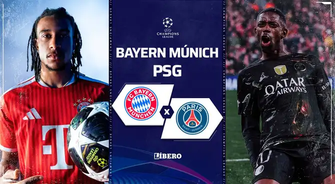 Bayern Múnich enfrentará a PSG en Alemania por la vuelta de la semifinales de la Champions League.