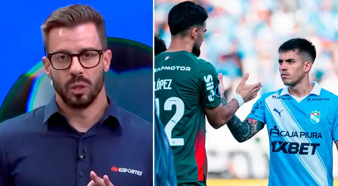 Periodista brasileño arremete contra Sporting Cristal.
