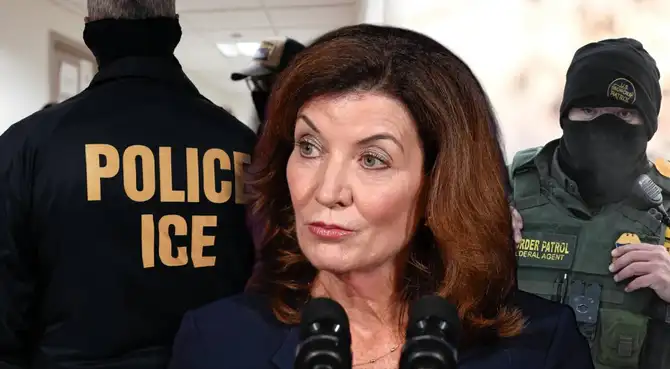 La gobernadora de Nueva York ordena que los agentes de ICE actúen sin cubrirse el rostro.