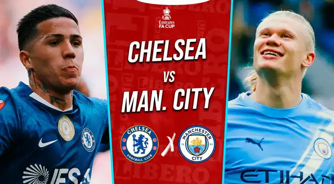 Chelsea vs Manchester City EN VIVO por Final de FA Cup.