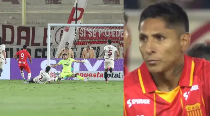 ¡La ley del ex! Raúl Ruidíaz anotó un golazo contra Universitario y puso el 1-0 para Atlético Grau