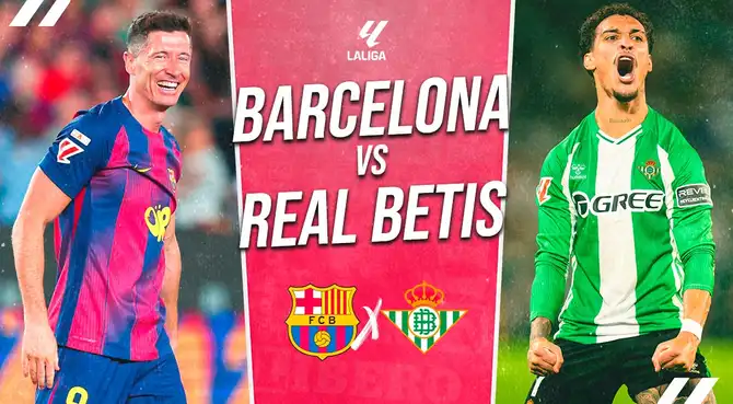 Barcelona vs Real Betis se enfrentan por la fecha 37 de LaLiga Barcelona vs Real Betis se enfrentan por la fecha 37 de LaLiga