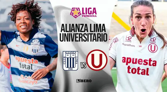 Alianza Lima se medirá contra Universitario por la Liga Femenina. Alianza Lima se medirá contra Universitario por la Liga Femenina.