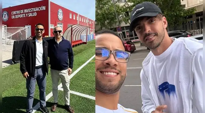 Atlético de Madrid y Real Madrid reciben a médico peruano Luis Guillermo Cotillo Atlético de Madrid y Real Madrid reciben a médico peruano Luis Guillermo Cotillo