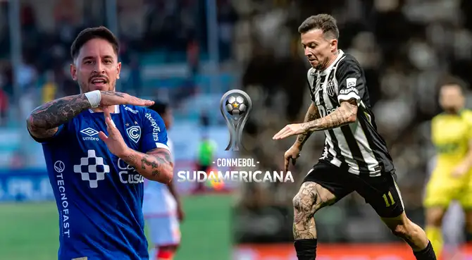 Cienciano vs Atlético Mineiro por la Copa Sudamericana 2026. Foto: composición Líbero/IG