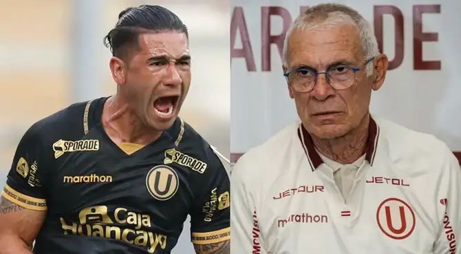 Jonathan Dos Santos y rotundo calificativo a Héctor Cúper en medio de su debut con Universitario ante Nacional