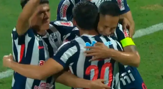 Renzo Garcés anotó el 3-0 de Alianza Lima sobre Los Chankas