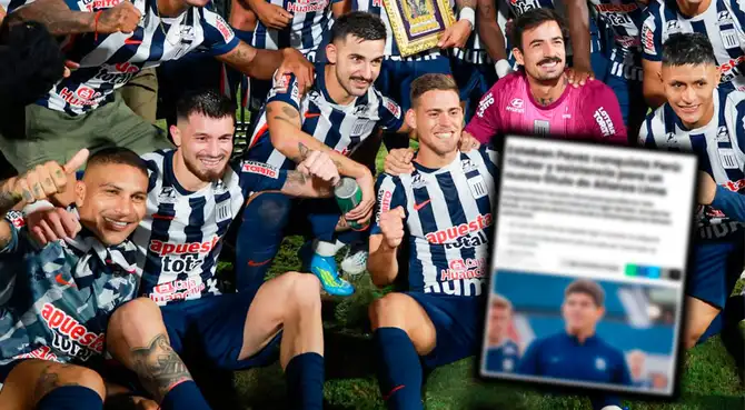 Prensa extranjera destacó a futbolista de Alianza Lima tras campeonar el Apertura